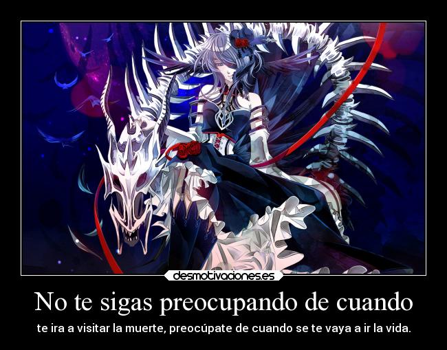 No te sigas preocupando de cuando - 