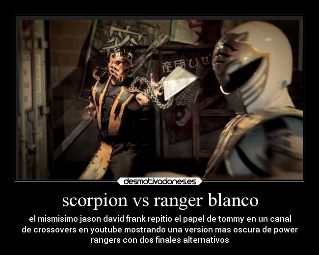 scorpion vs ranger blanco -