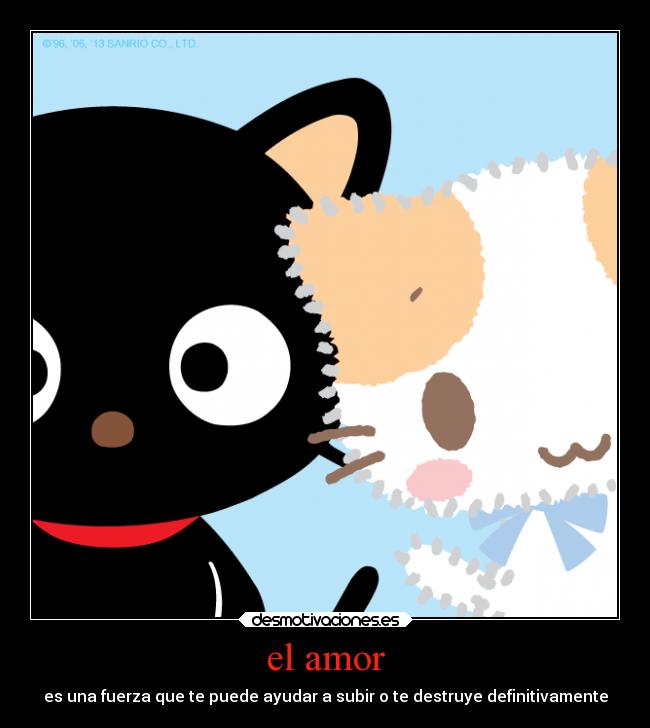el amor -