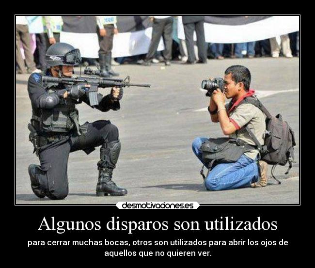 carteles disparos silencio realidad radeo adel desmotivaciones