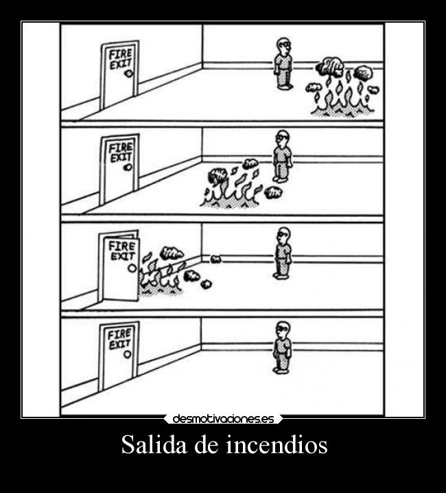Salida de incendios -