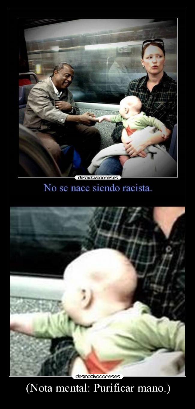 (Nota mental: Purificar mano.) - 