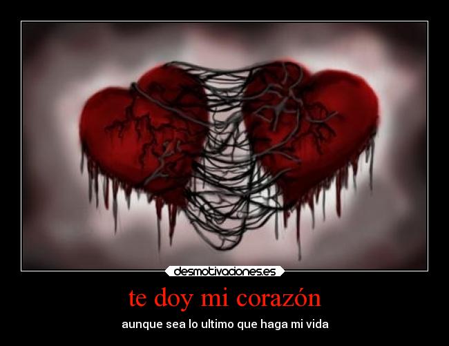 carteles corazon amor desmotivaciones