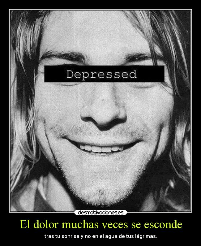 El dolor muchas veces se esconde -