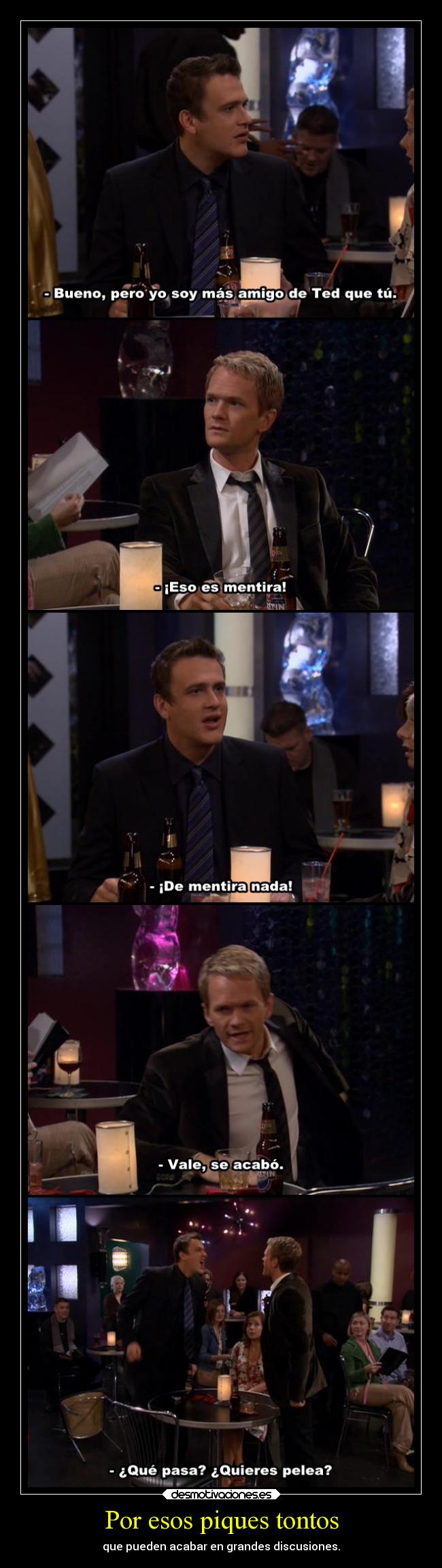Por esos piques tontos - 