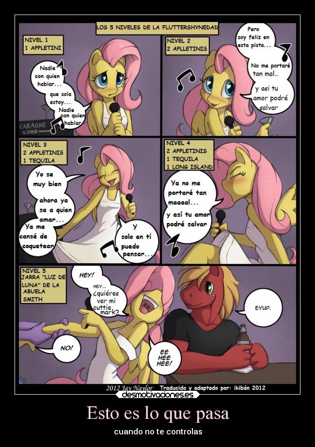 Esto es lo que pasa - cuando no te controlas