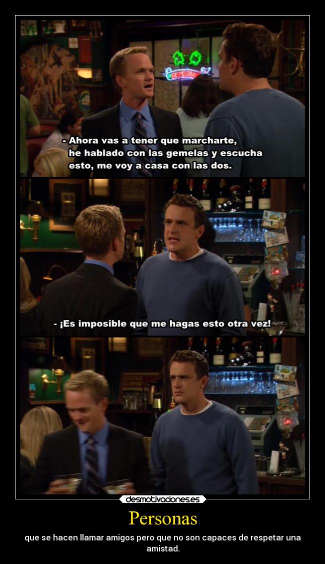 carteles 2x02 himym ccavm desmotivaciones