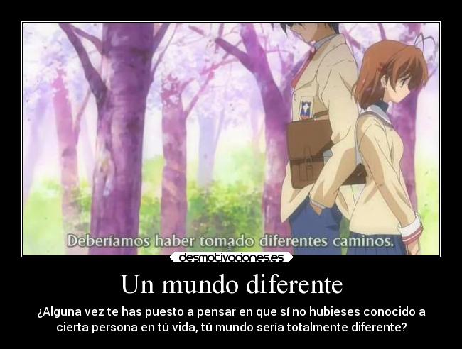 Un mundo diferente -