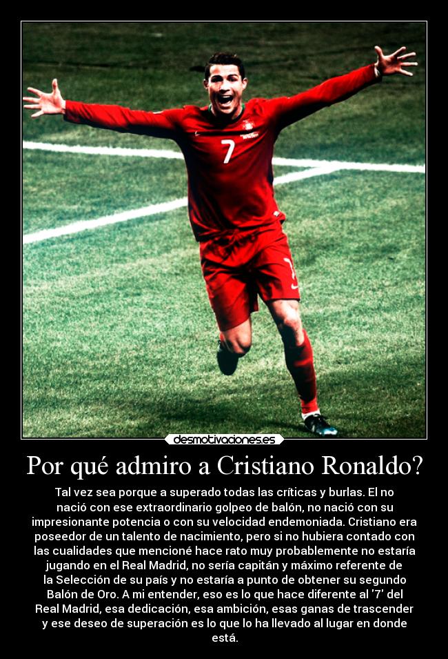 carteles cr7 deportes desmotivaciones