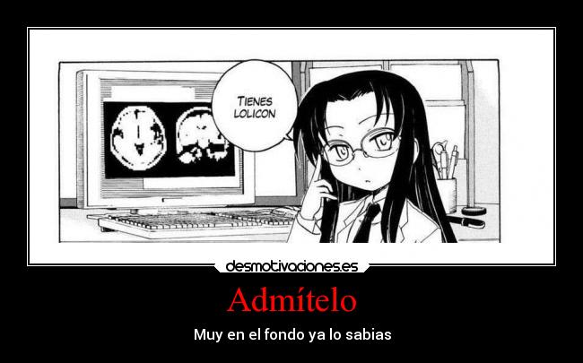 Admítelo - Muy en el fondo ya lo sabias