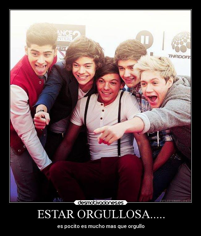 ESTAR ORGULLOSA..... - es pocito es mucho mas que orgullo