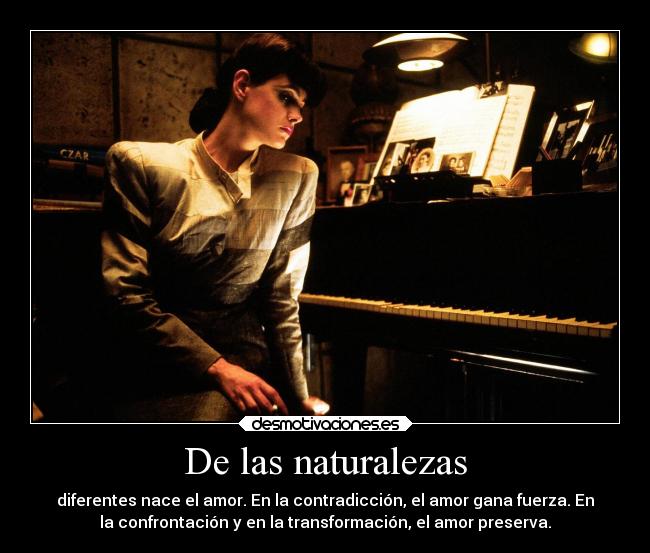 De las naturalezas - 