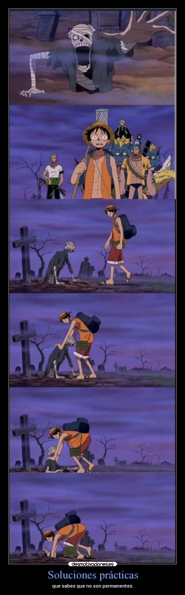 carteles anime one piece leo las tags pero creo que soy unico luffy eisen comentad algo desmotivaciones