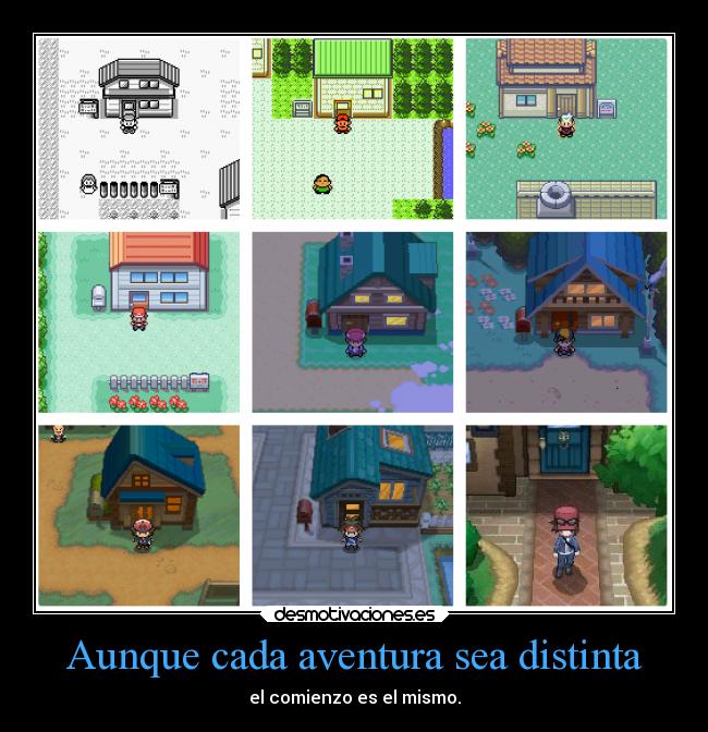 Aunque cada aventura sea distinta - 