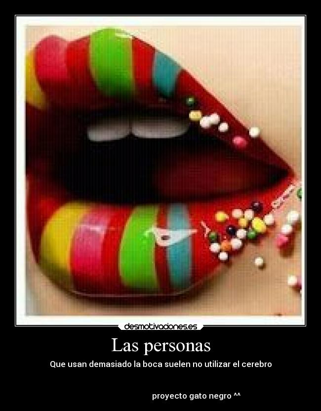 Las personas -
