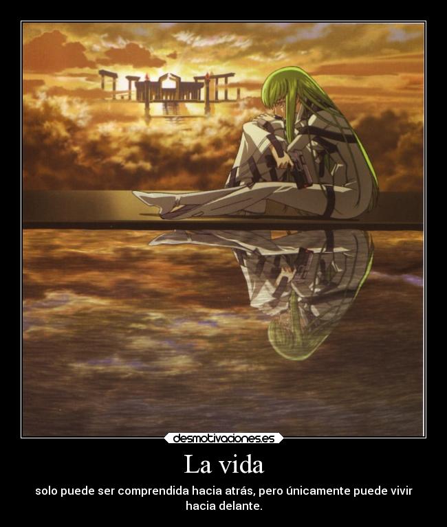 carteles vida anime code geass desmotivaciones