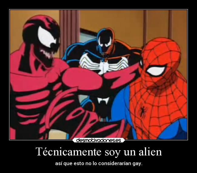 carteles enemigo clanderaulfc ejercitodemar venom spiderman carnage desmotivaciones