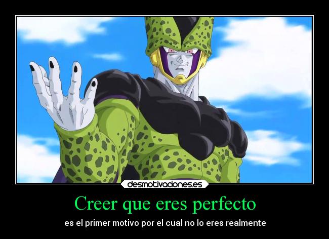 Creer que eres perfecto - es el primer motivo por el cual no lo eres realmente