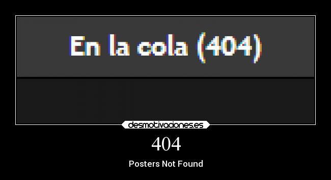 404 - Posters Not Found