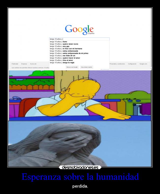 Esperanza sobre la humanidad -