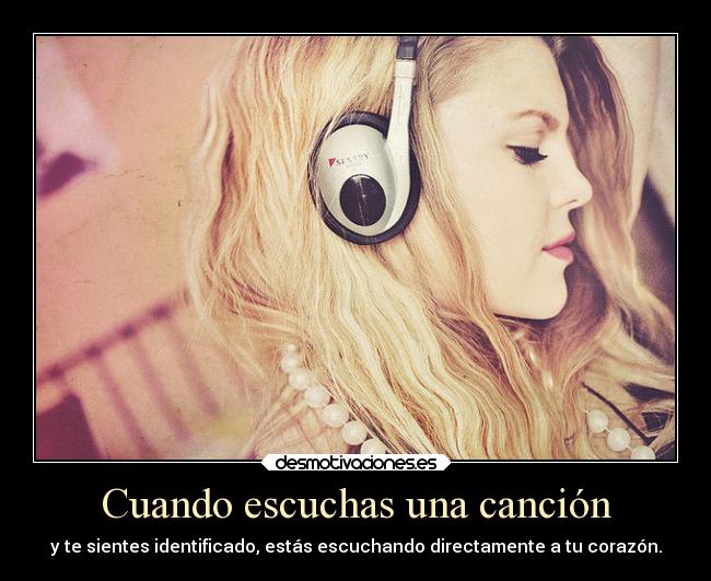 carteles desmotivaciones musica cancion corazon onlyyourprincess desmotivaciones