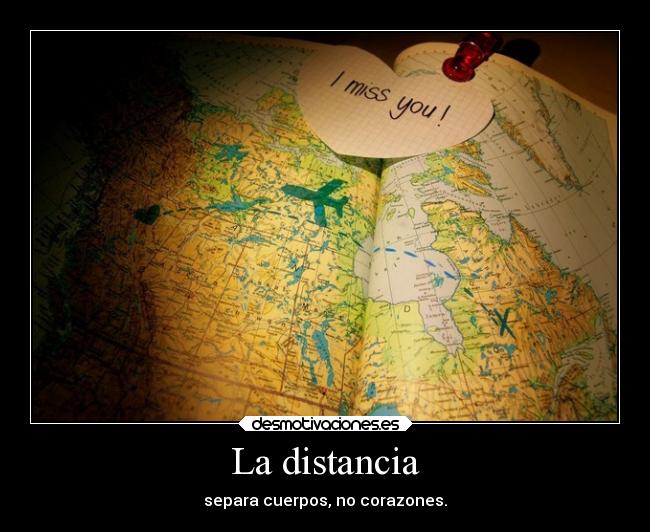 La distancia -