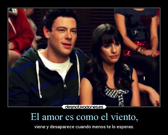 El amor es como el viento, - 