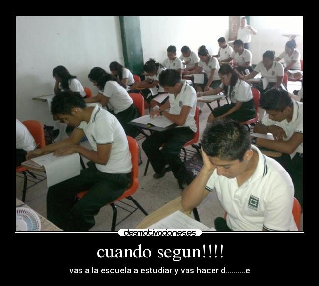 carteles escuela desmotivaciones