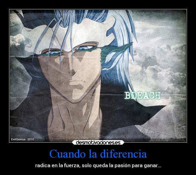 Cuando la diferencia -