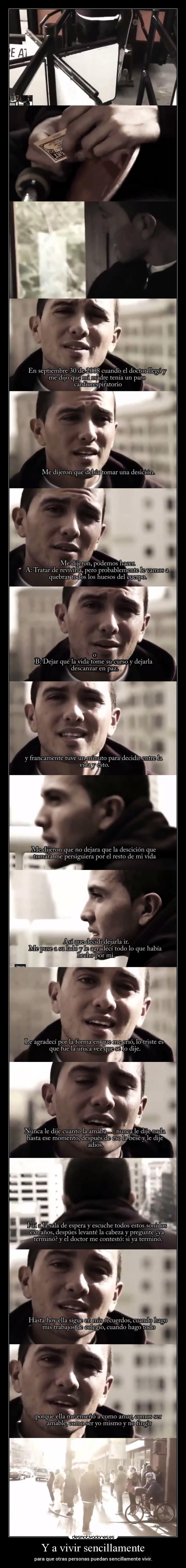 Y a vivir sencillamente - 