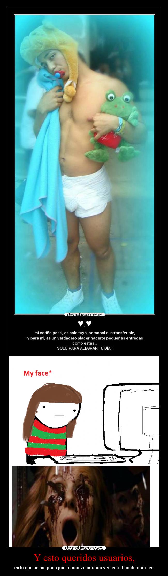 carteles hembra alfa cada vez encuentra con mas mierda xddd desmotivaciones