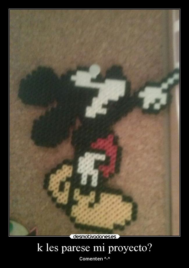 k les parese mi proyecto? - 