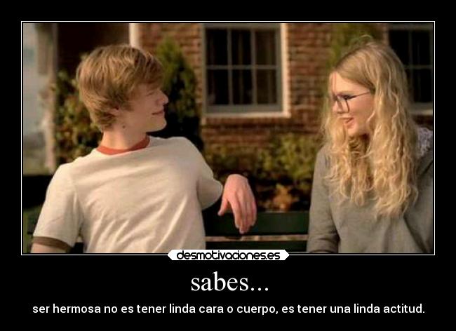 sabes... - 