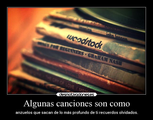 Algunas canciones son como -