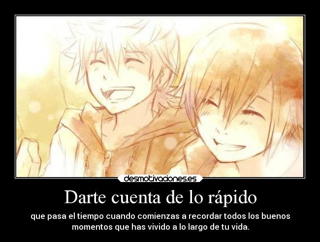 carteles pensamientos mios roxas xion kingdom hearts harukaze anime gotian raptorhunters kirch theinmortals desmotivaciones
