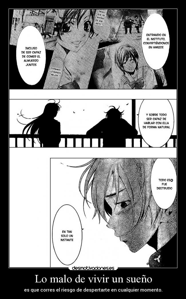 Lo malo de vivir un sueño -