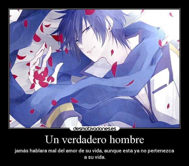 carteles anime vocaloid kaito desmotivaciones