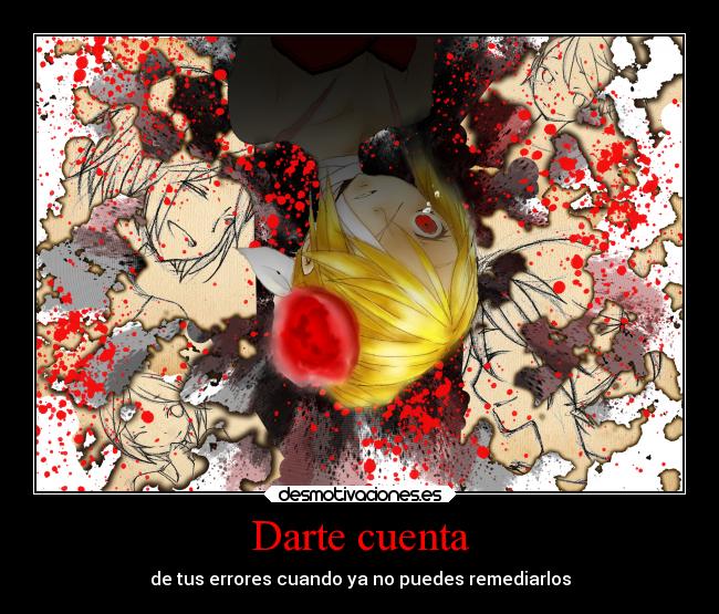 Darte cuenta - 