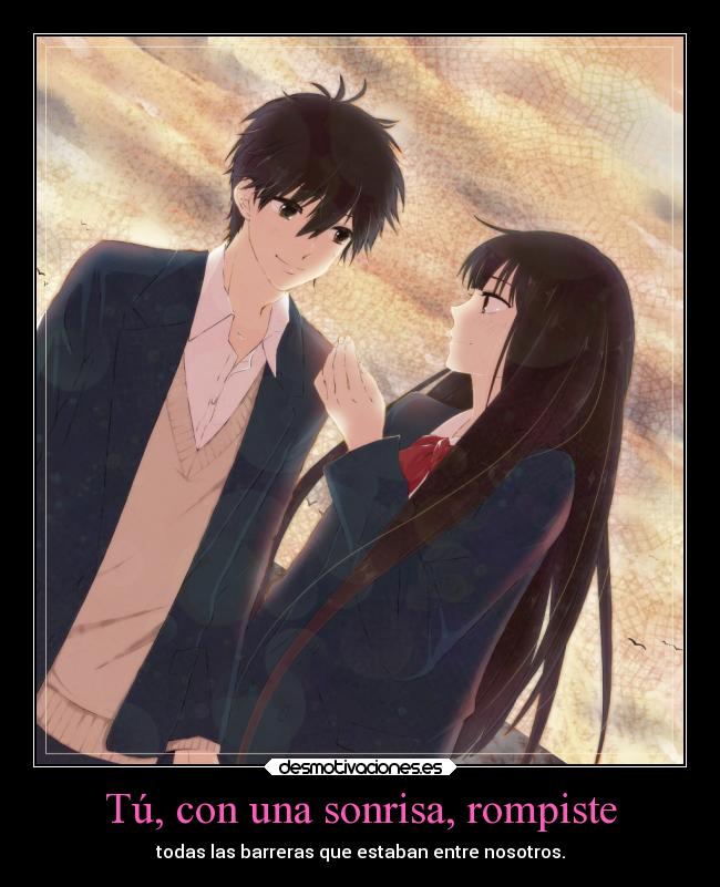 carteles sonrisa kimi todoke animales amor muwigaraklan desmotivaciones