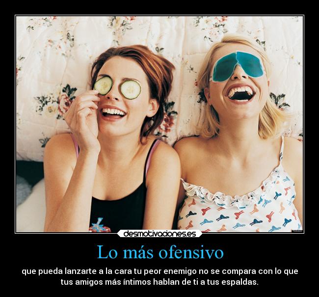 Lo más ofensivo -