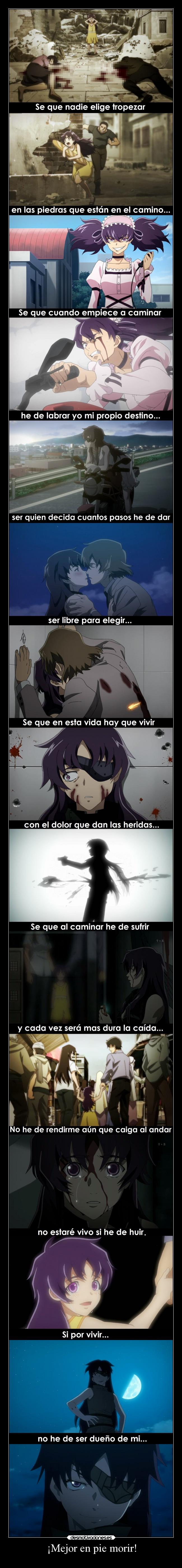 ¡Mejor en pie morir! - 