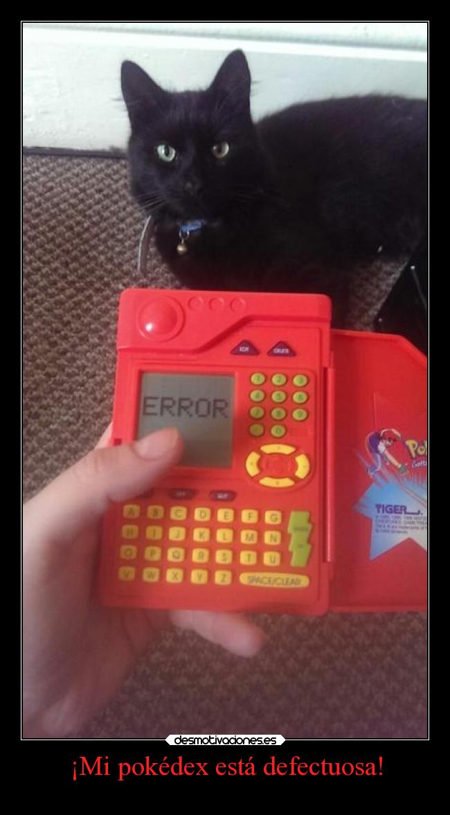 ¡Mi pokédex está defectuosa! -