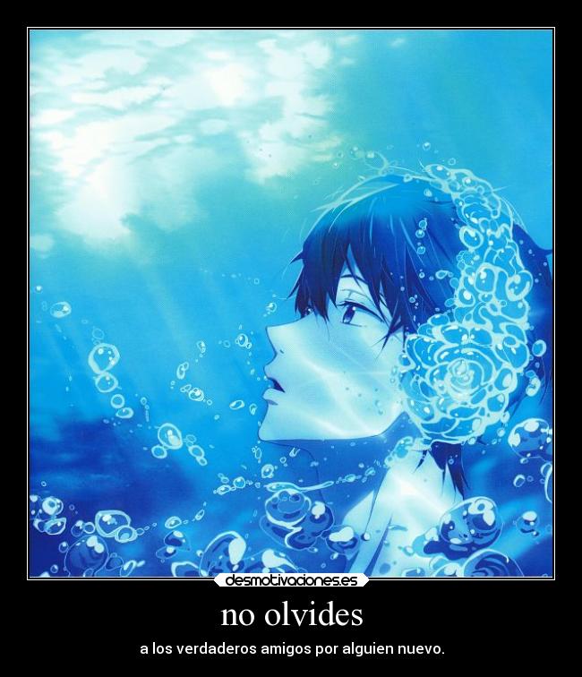 carteles anime free nanase haruka desmotivaciones