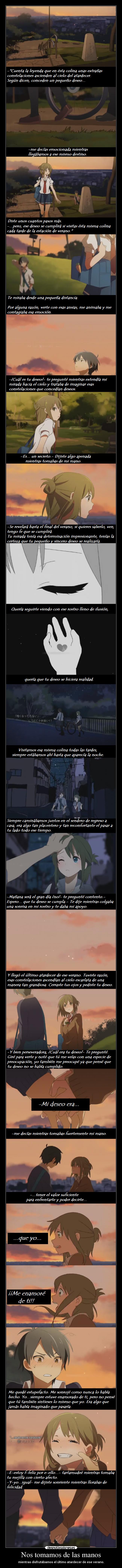 Nos tomamos de las manos - 