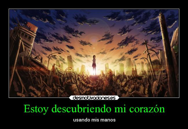 Estoy descubriendo mi corazón - usando mis manos