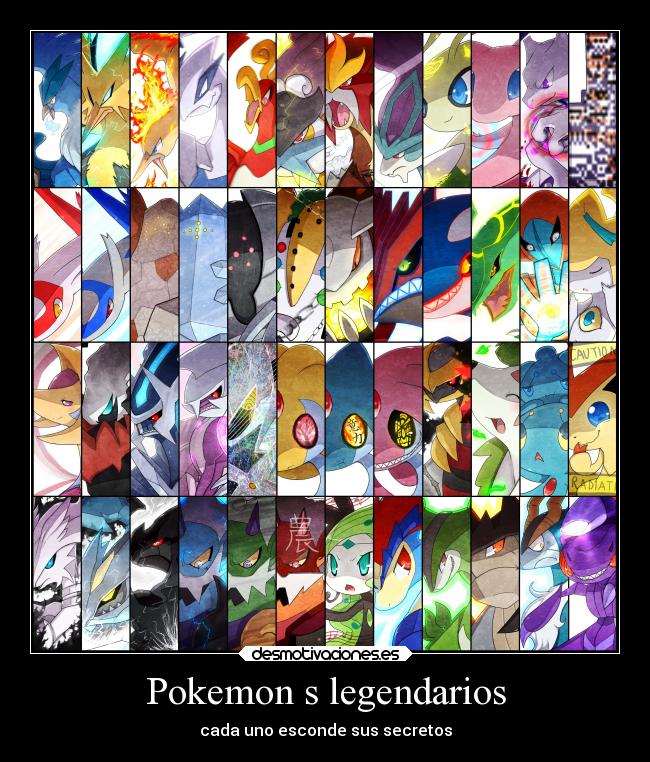 Pokemon s legendarios -