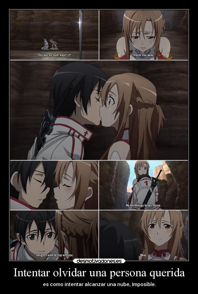 Intentar olvidar una persona querida - 