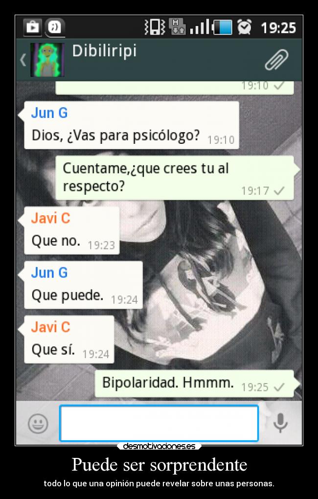 Puede ser sorprendente - 