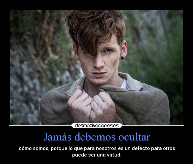 Jamás debemos ocultar -