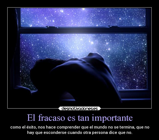 El fracaso es tan importante - 